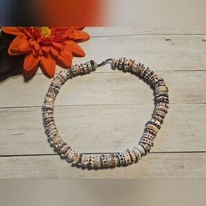 Vintage Chunky Tiger Puka Shells